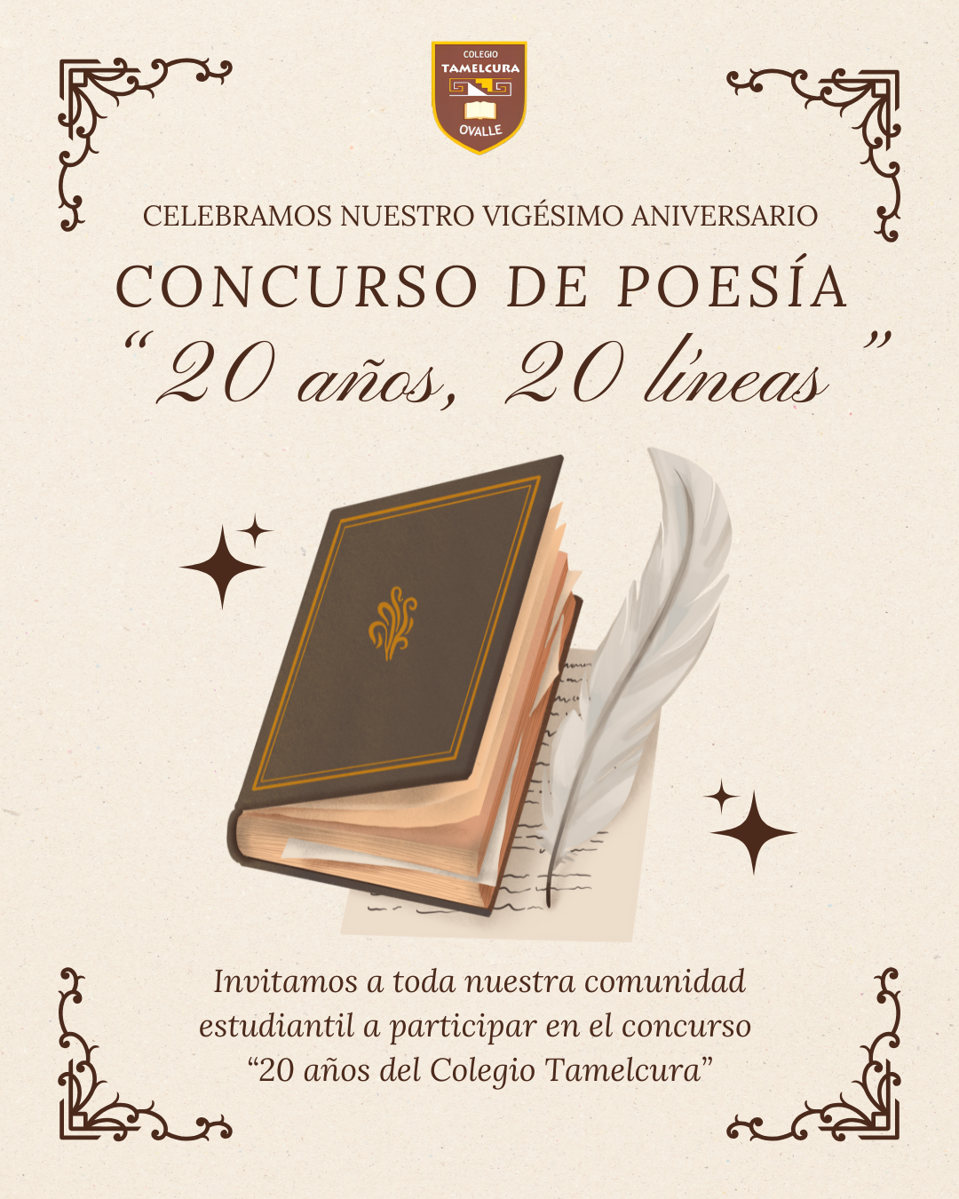 Concurso de Poesía "20 años, 20 líneas"