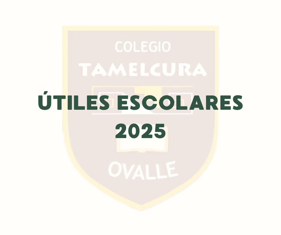 ÚTILES ESCOLARES 2025